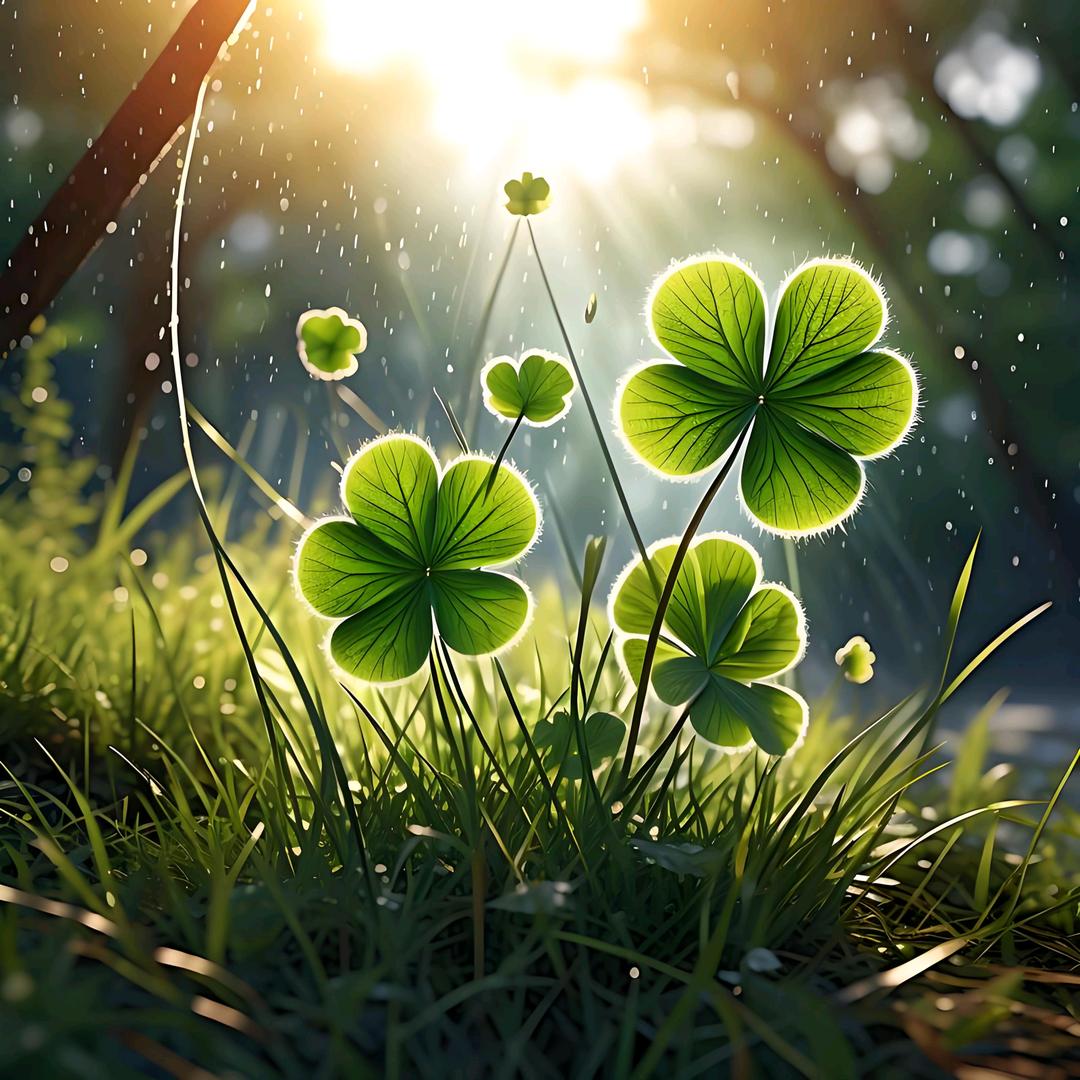 太阳下山有月光！