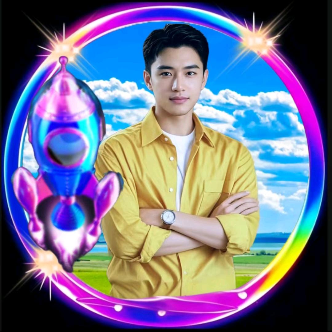 打麦圈做新头像