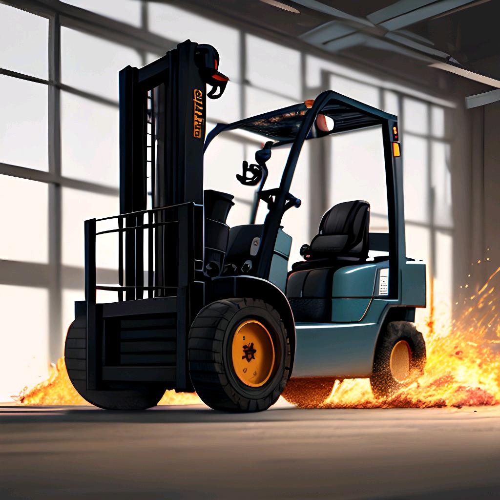 收售二手叉车的小王