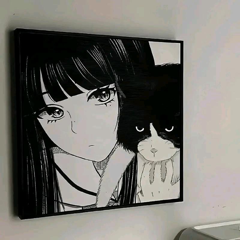 一只悲伤的尼古猫