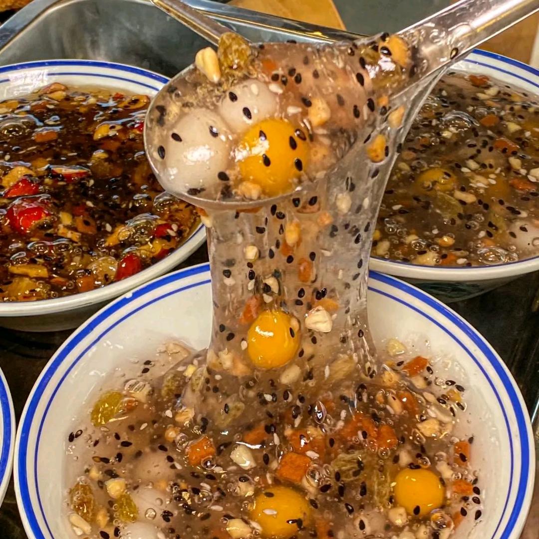 阳阳家 桂花藕粉 红豆沙 酒酿汤圆