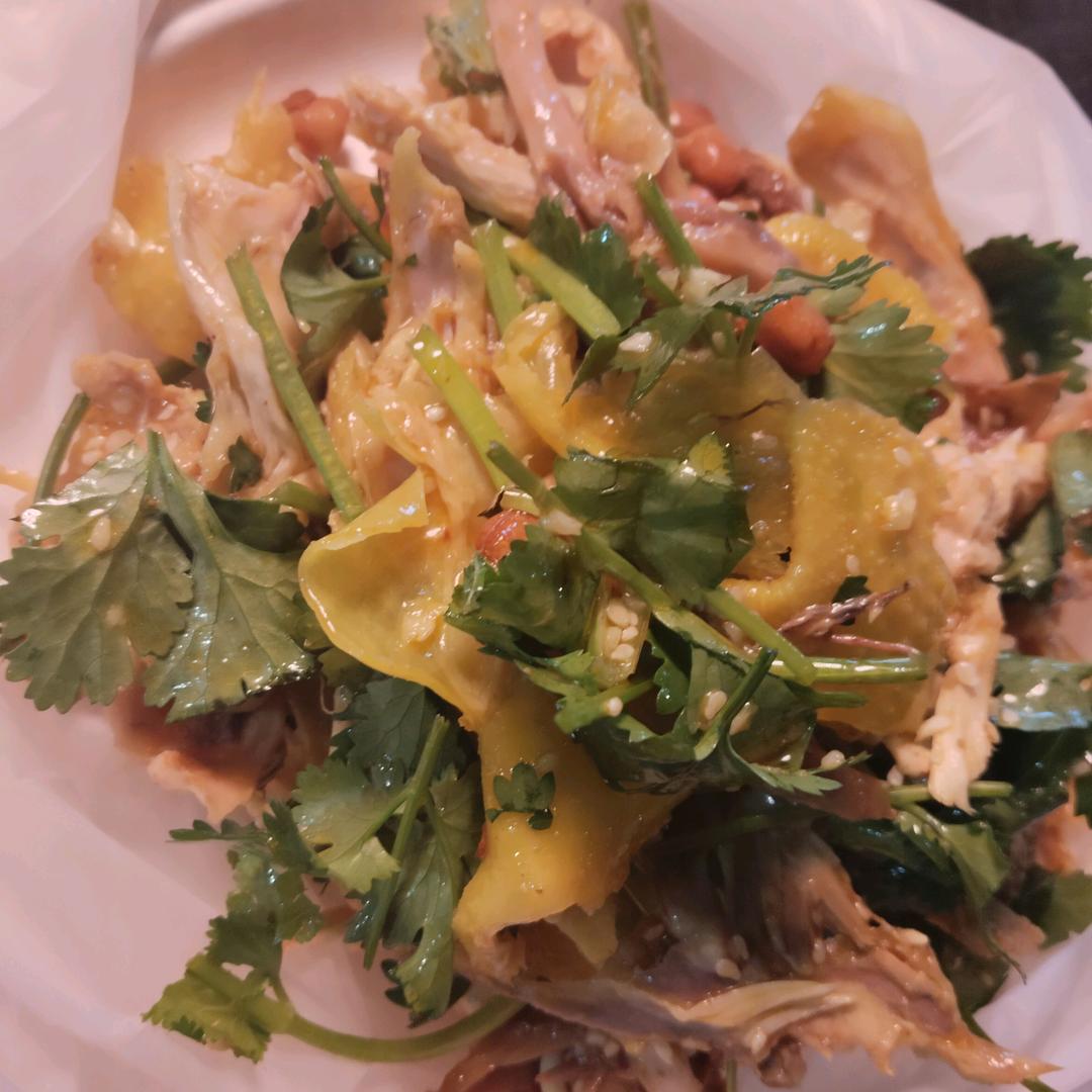 海口中沙路脆皮手撕鸡一绝