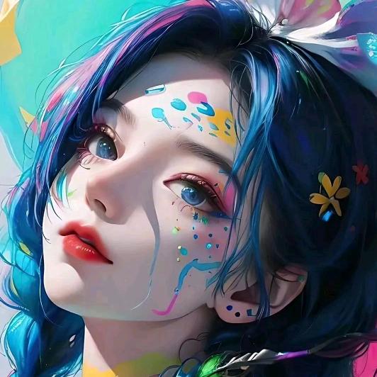 观花赏月