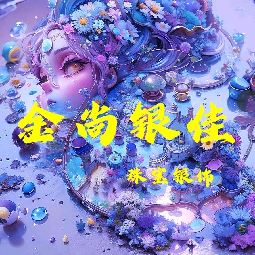 深圳水贝金尚银佳珠宝银饰
