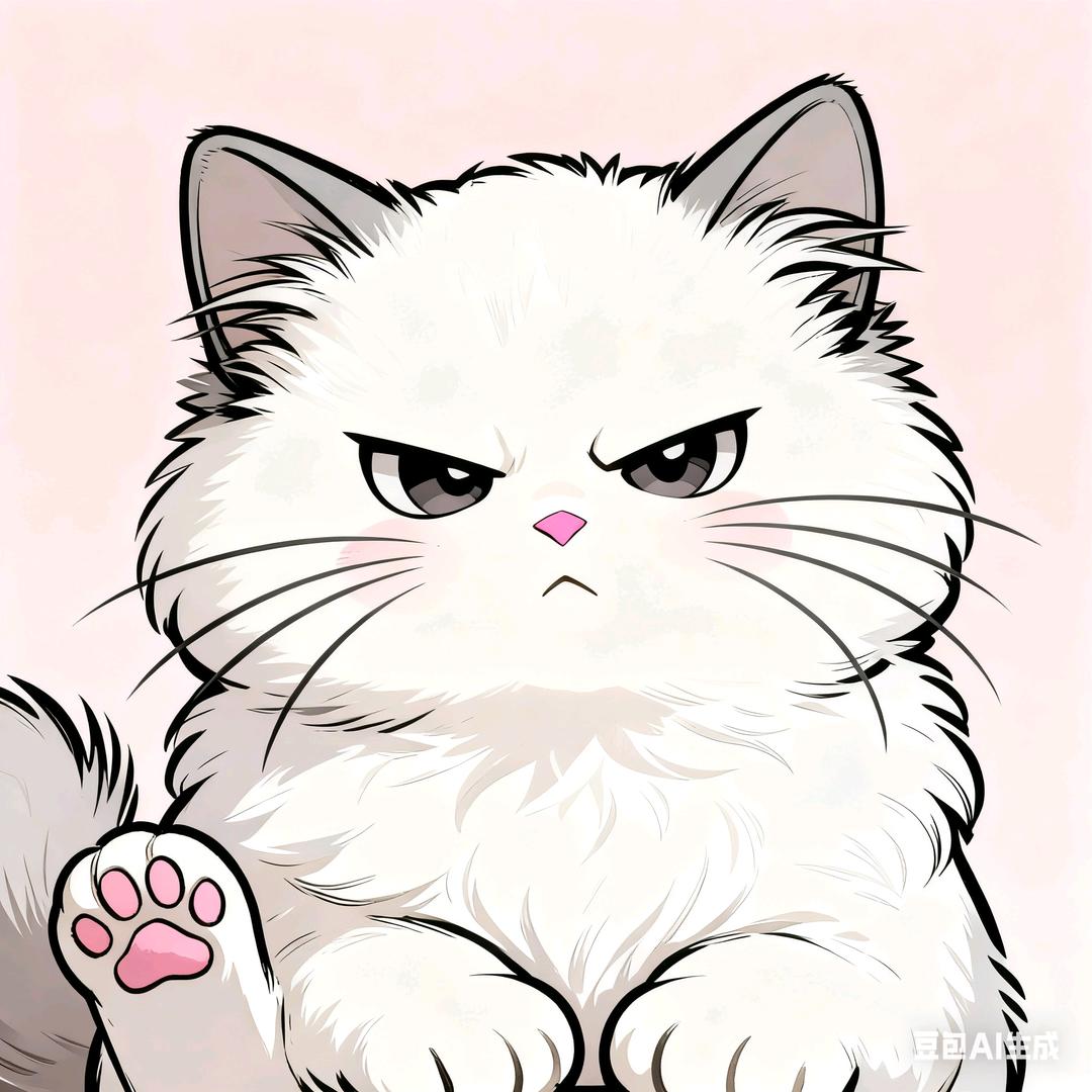 生气の小猫(上学中别取关\猫是公猫)喵~