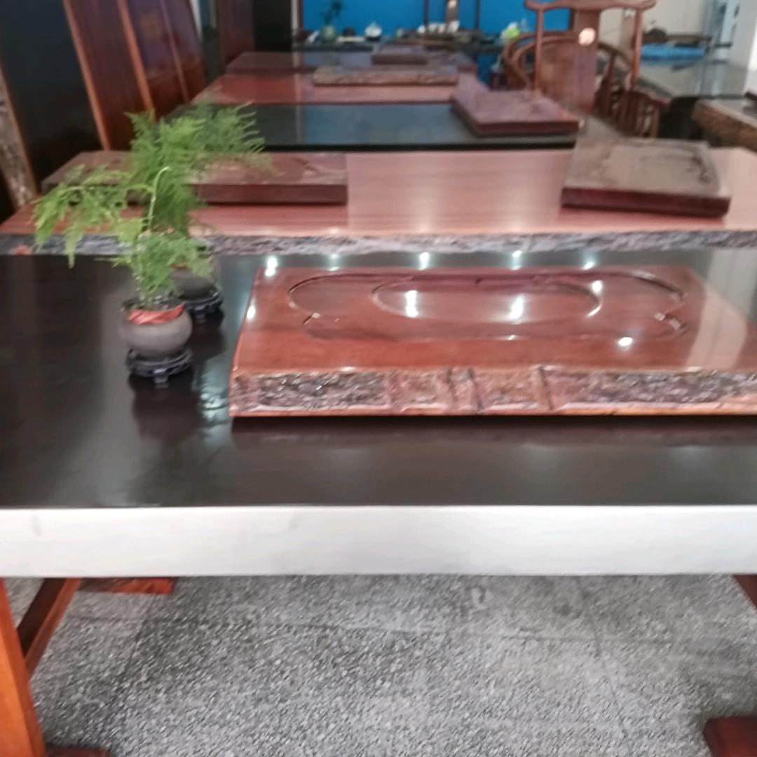 实木大板泡茶桌