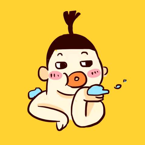 小鱼儿学书法
