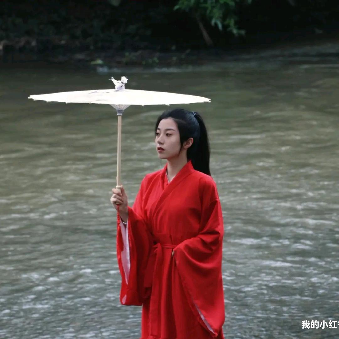 一袭华裳汉服妆造