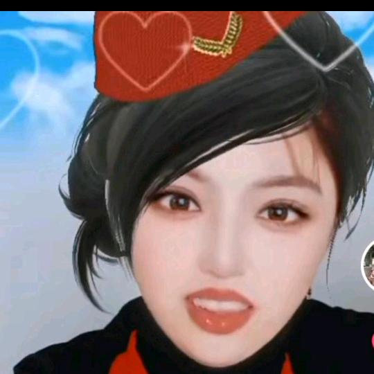幸福满满的？