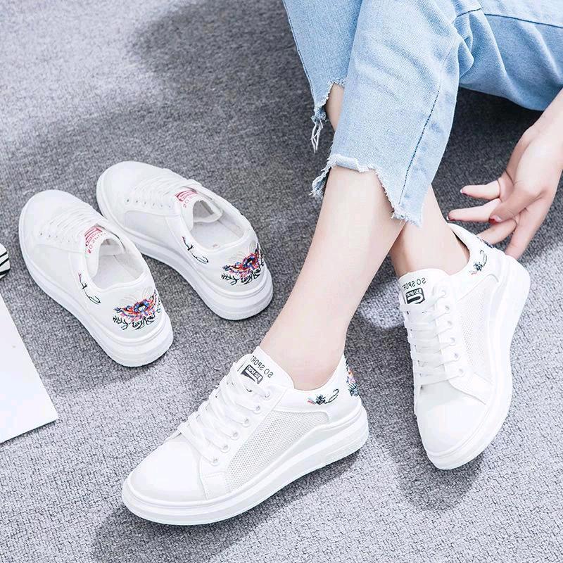 清香茉莉小白鞋