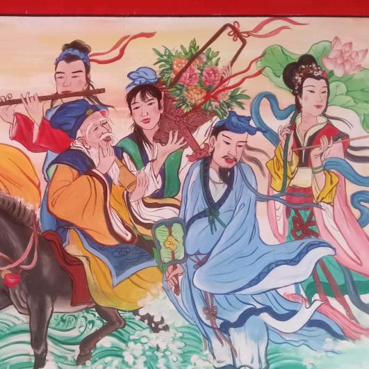 壁画师名明