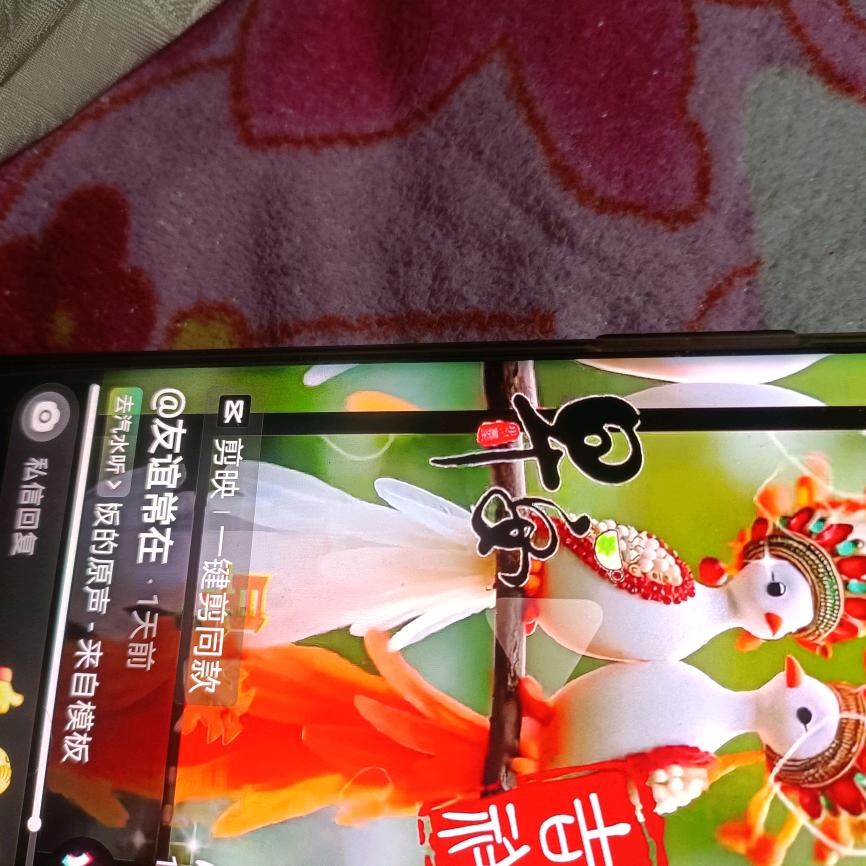 水上看花