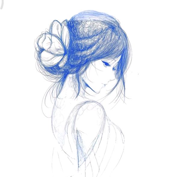 一点点。