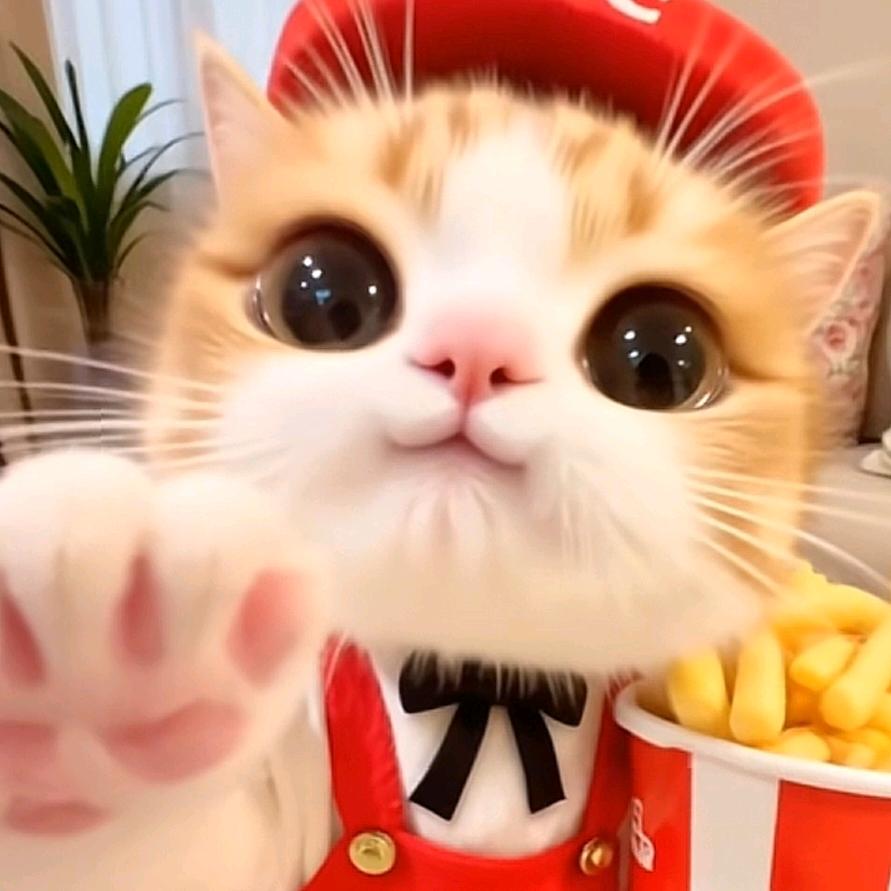 橘猫爱吃～🐡