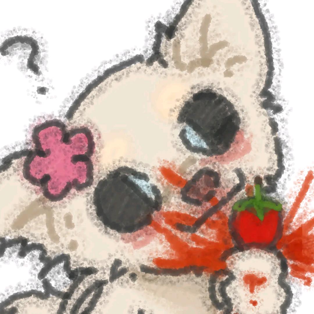 海洋馆里游泳的四耳猫猫