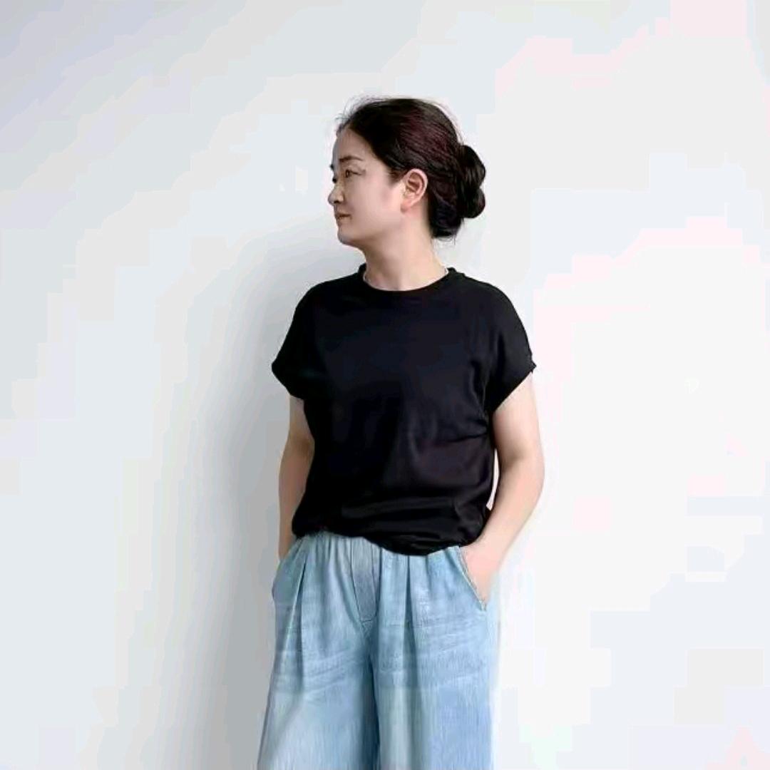 裘美丽.麻料气质穿搭