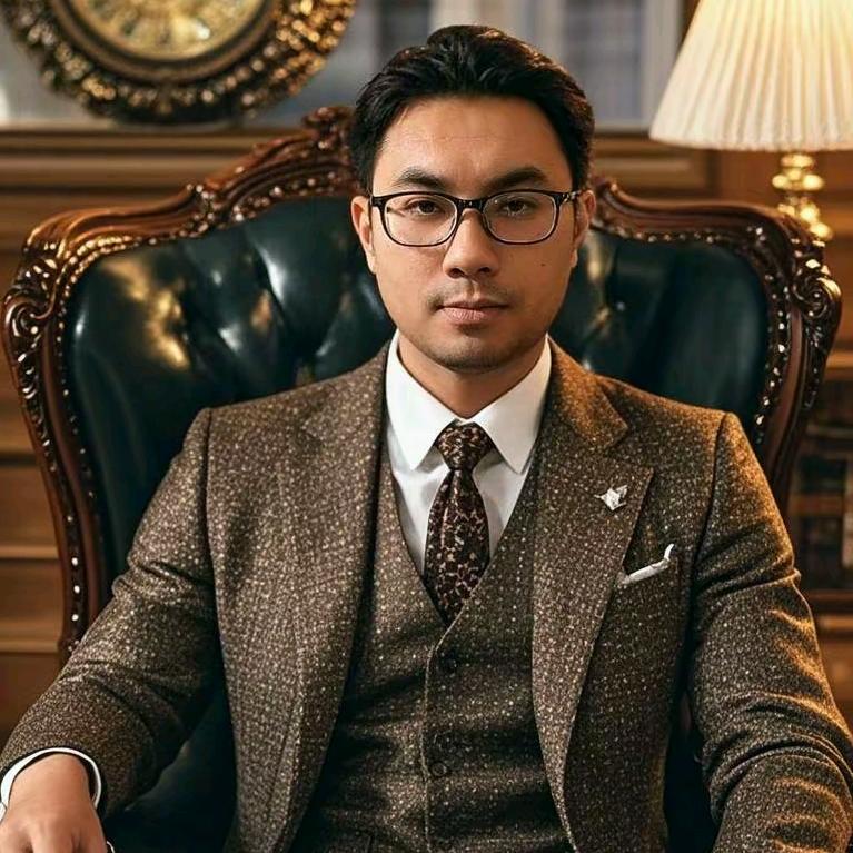 大程与他的狗儿子