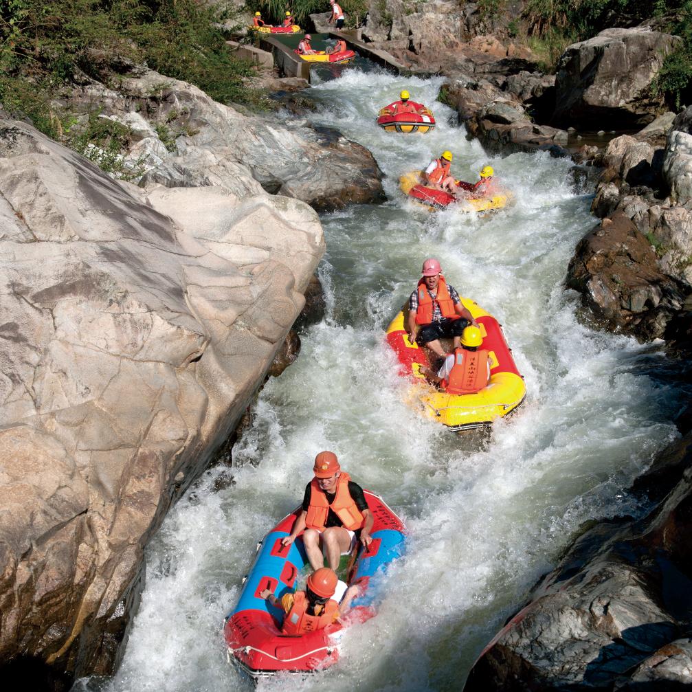 浮盖山峡谷漂流官方号