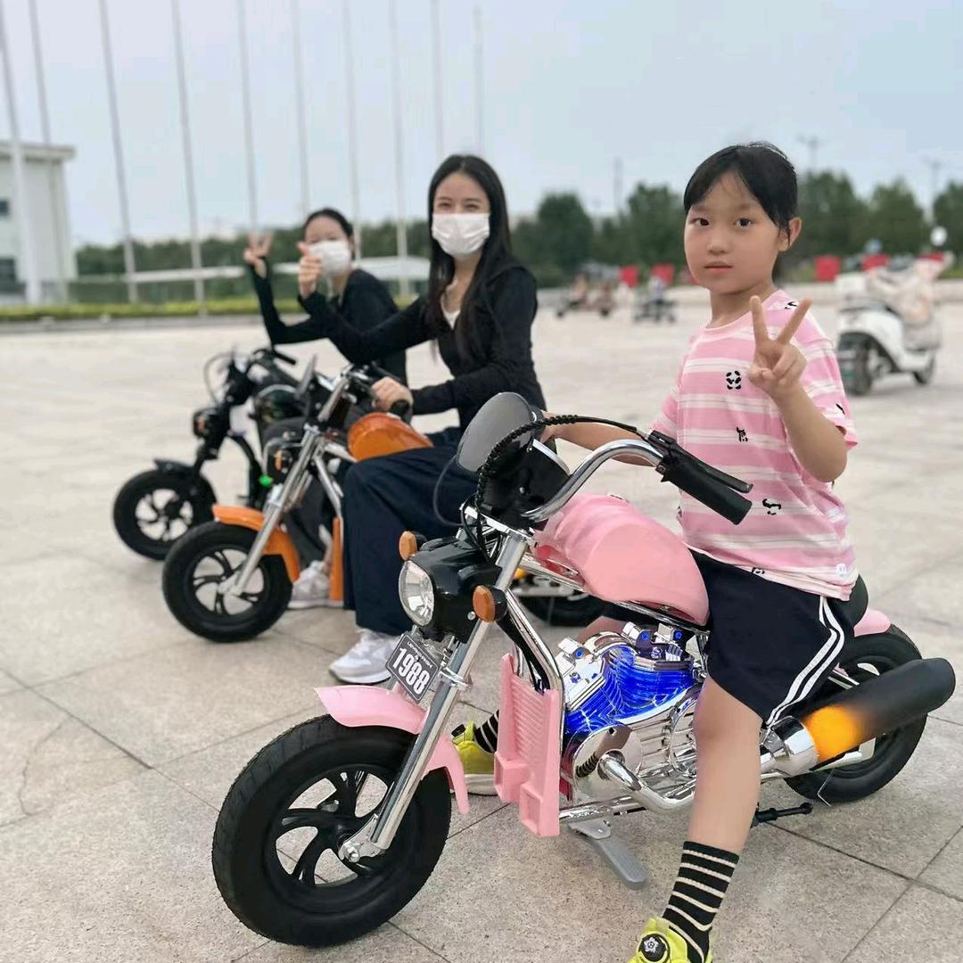 飞鸽儿童电动哈雷摩托车