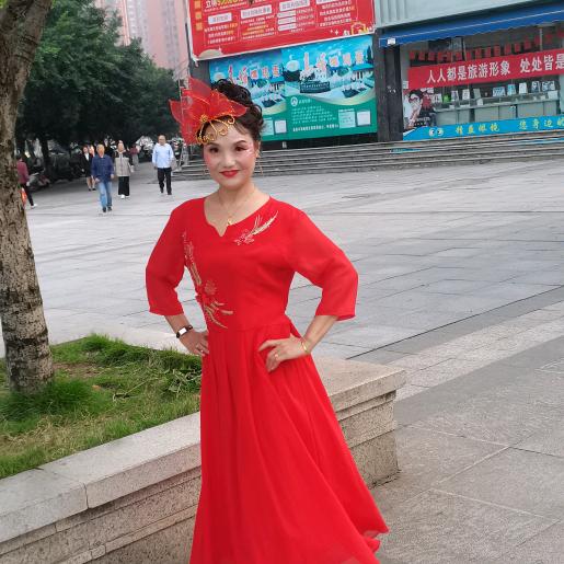 跳舞渠县蒙山太极队