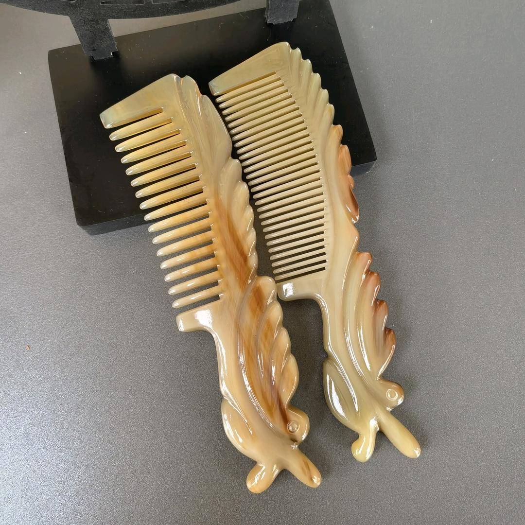 牛大角精品牛角梳
