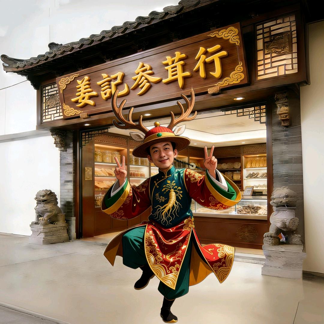 粤v姜记参茸行🚩
