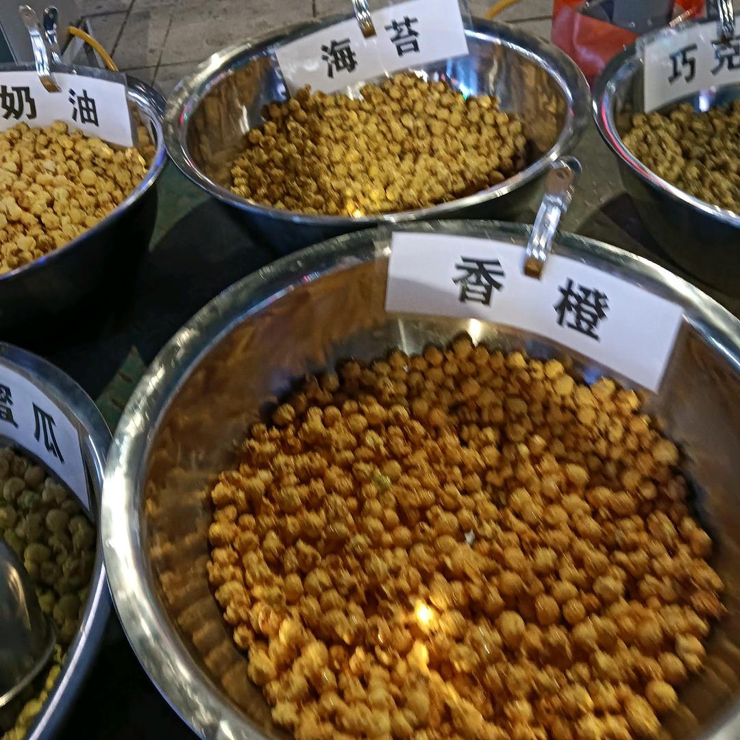 水果拔丝爆米花