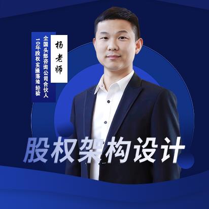 股权设计杨老师