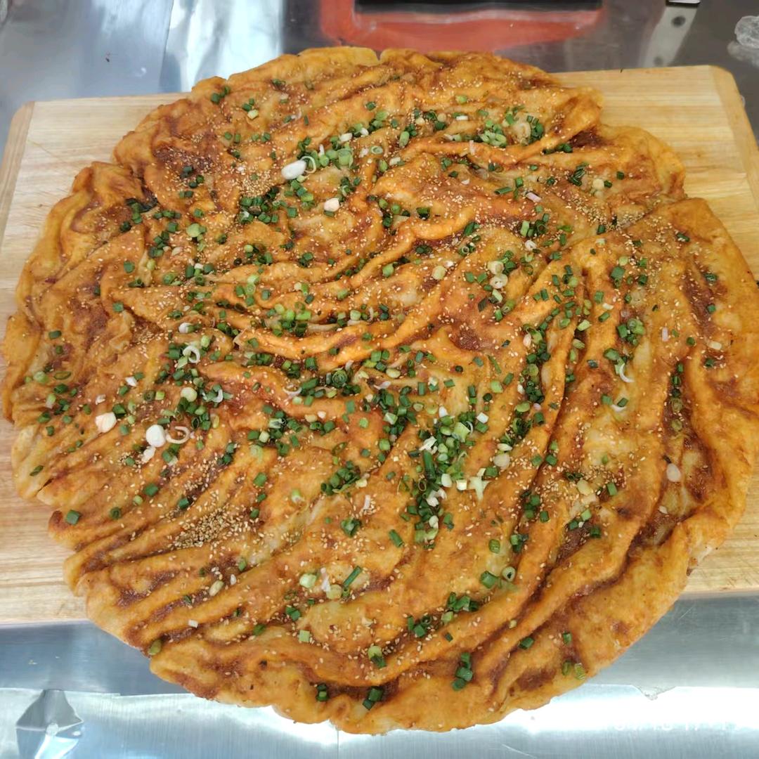虎皮蒋酱香饼