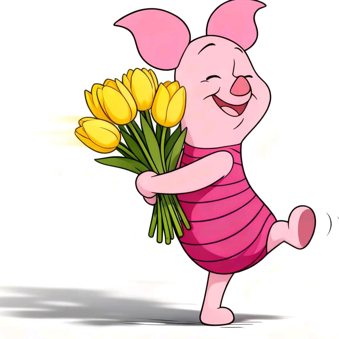 是一只小猪喔🐷