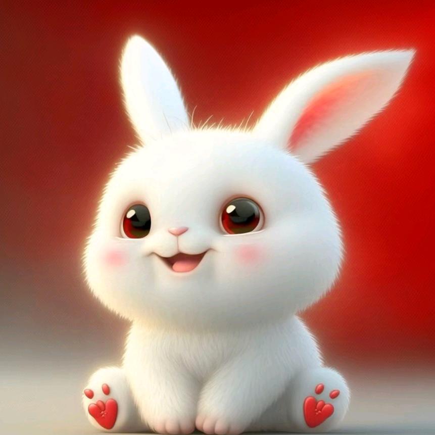 月亮上的垂耳兔