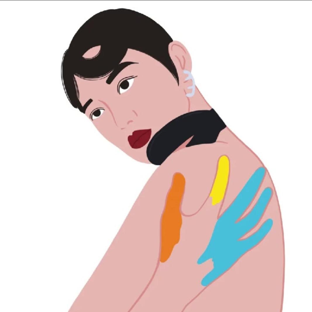 白。