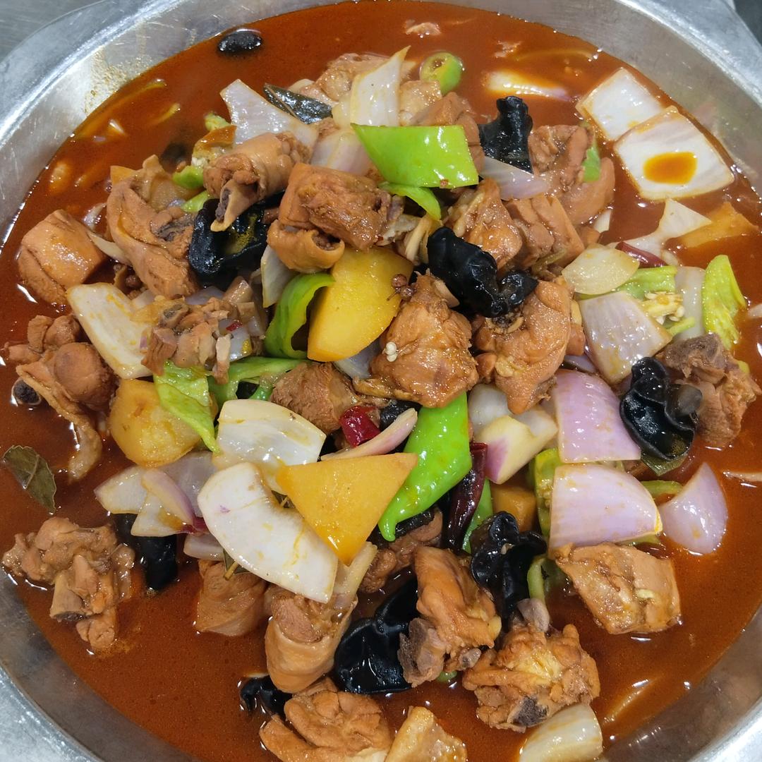 寄料霍记大盘鸡