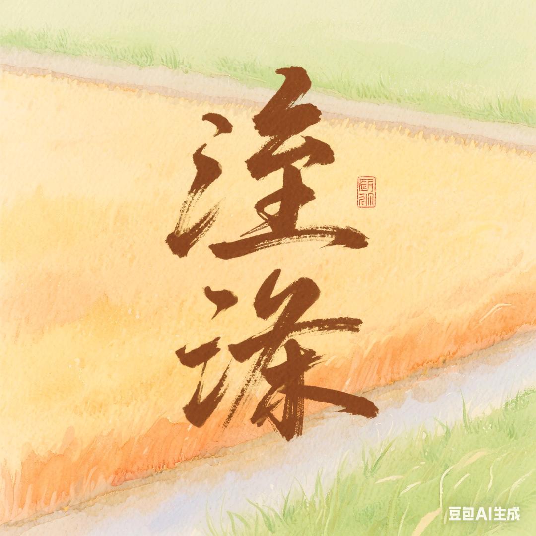 田埂藏稻语
