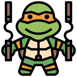 小憨龟米开朗基罗