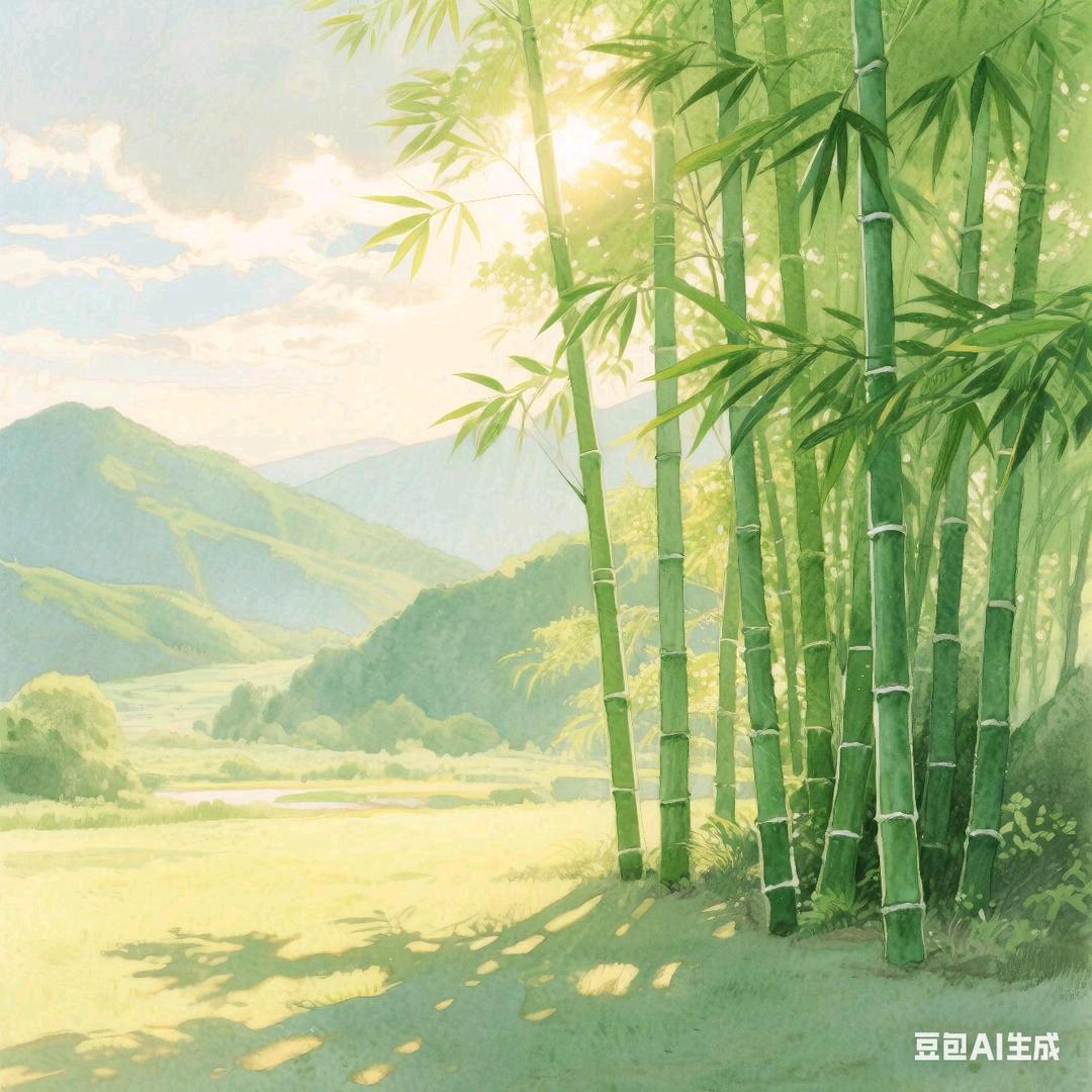 青竹暖阳