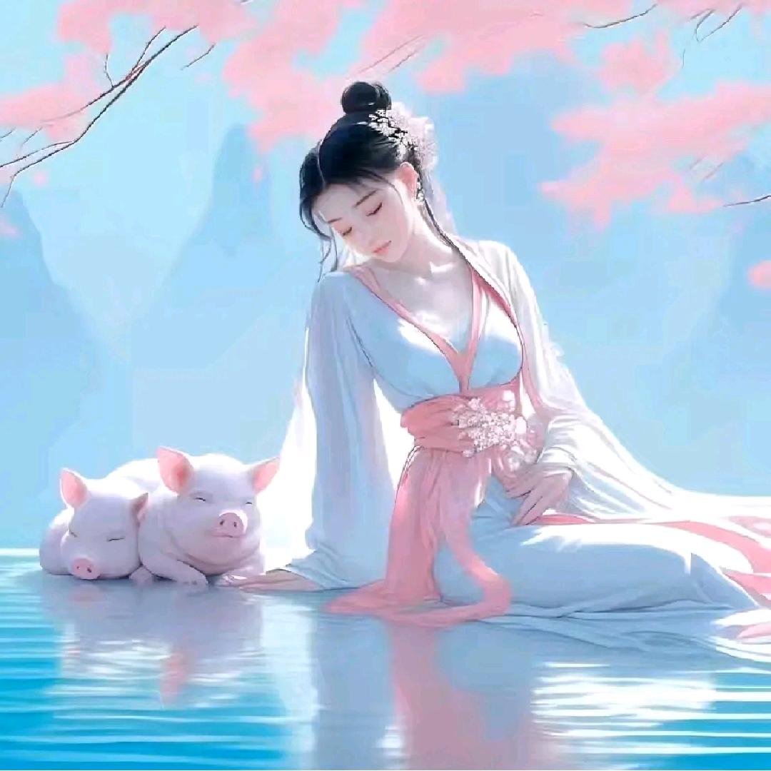 默默的看着你