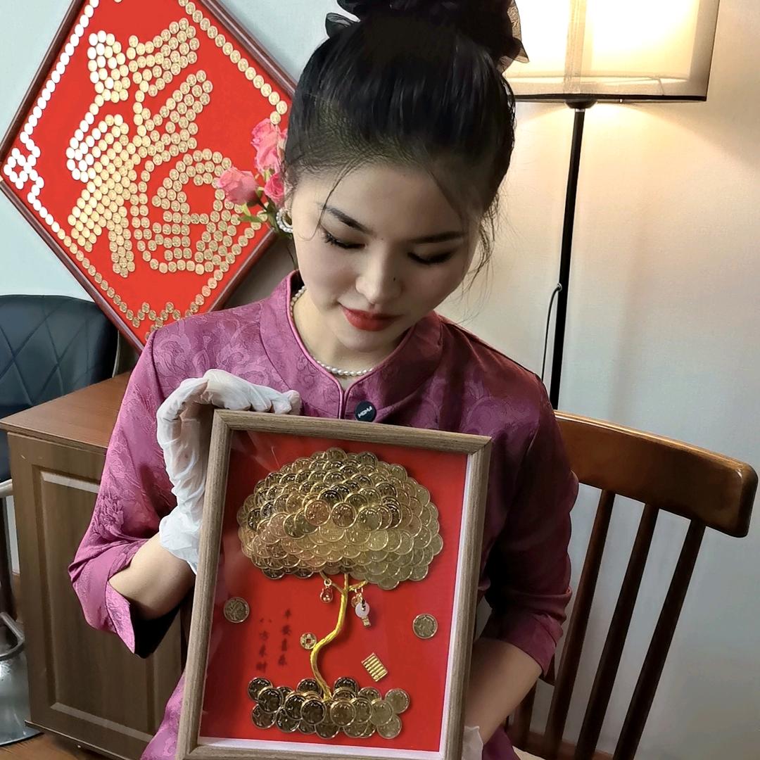 飞虹手工艺发财树