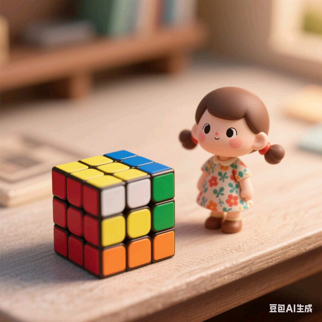 热爱魔方的成年人