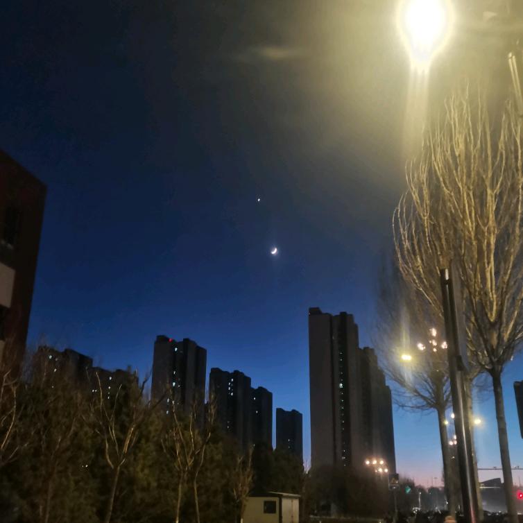 墨染残阳夜微霜