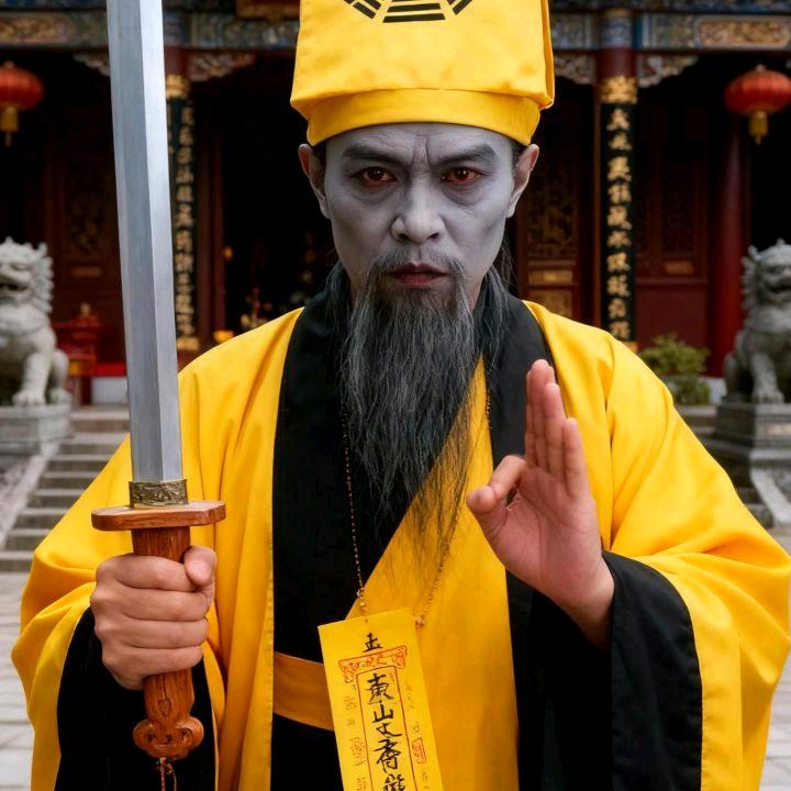 茅山术僵尸道长杨露凯