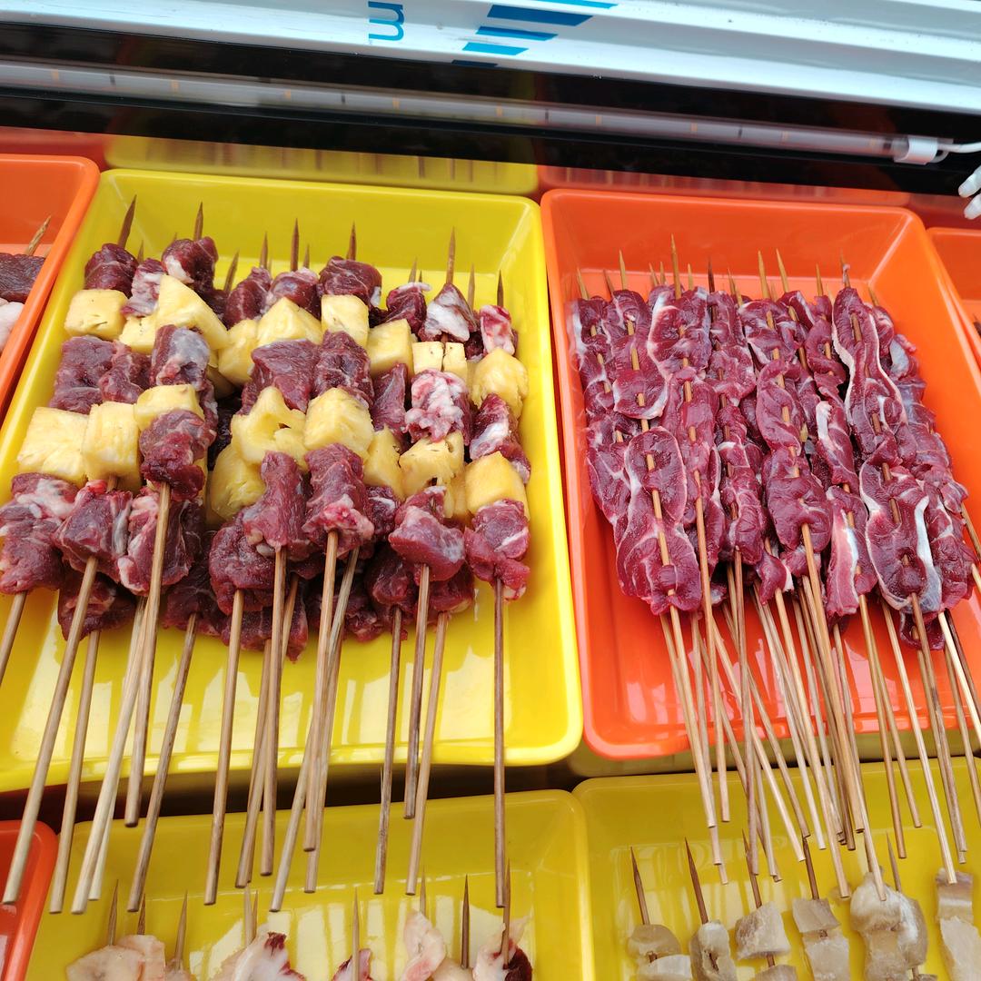 李大柒寻甸牛肉串
