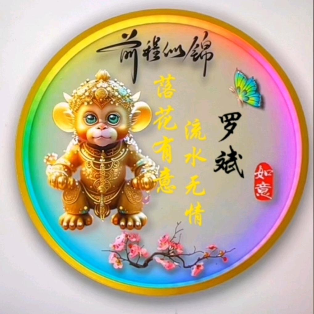 落花有意，流水無情