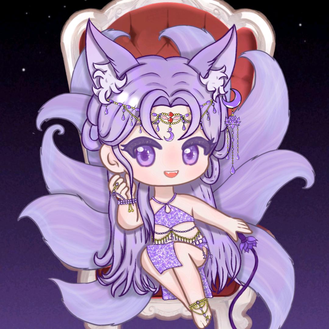 紫潇潇💜🤍