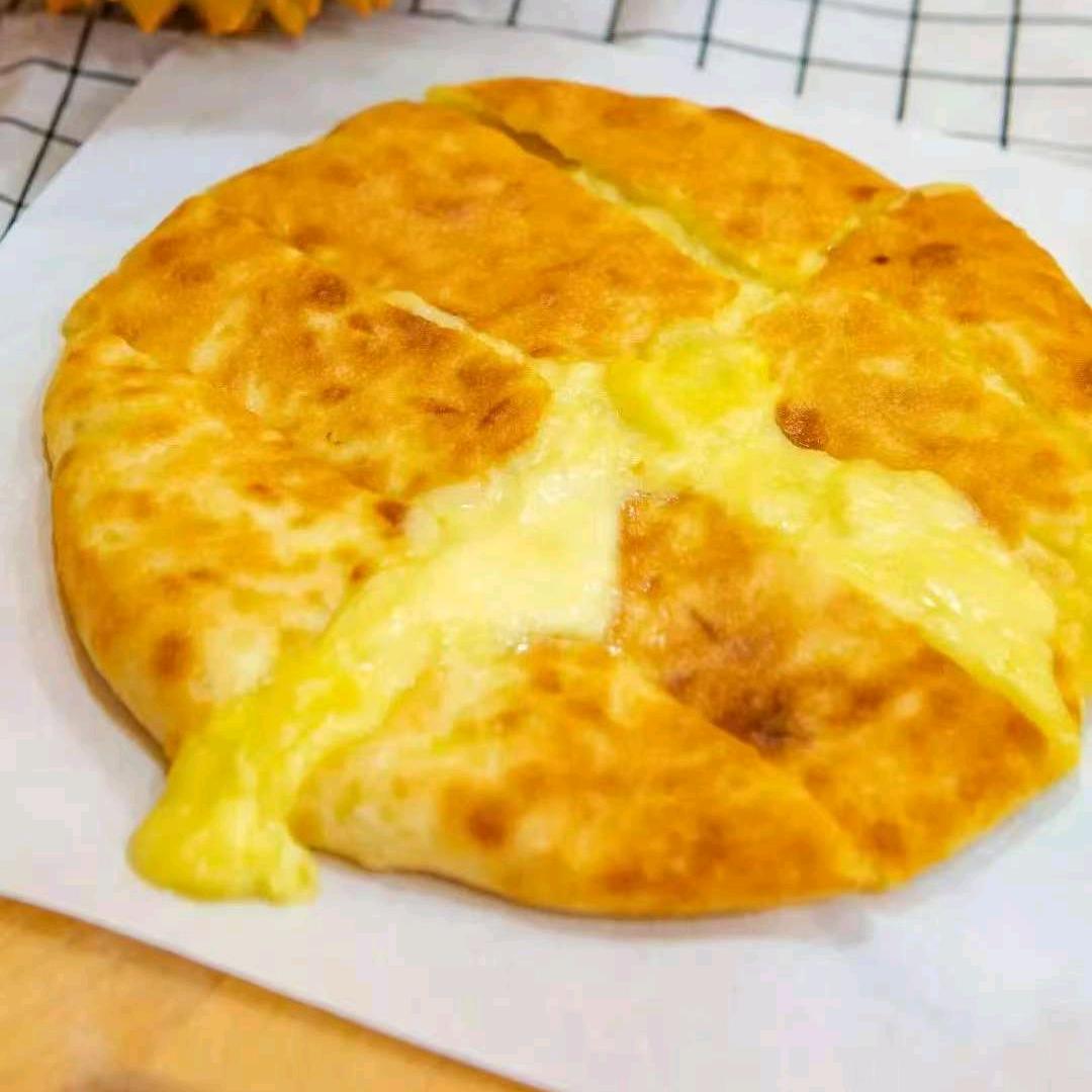 静海爆浆榴莲芝士饼