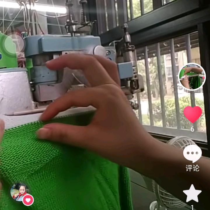 手工活毛衣缝盘