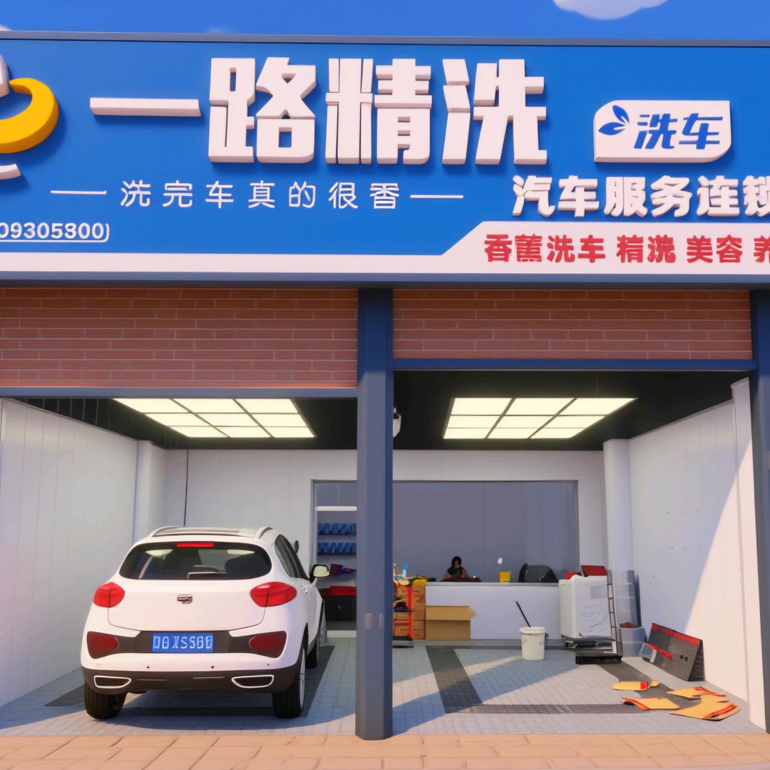 一路精洗洗车官方号
