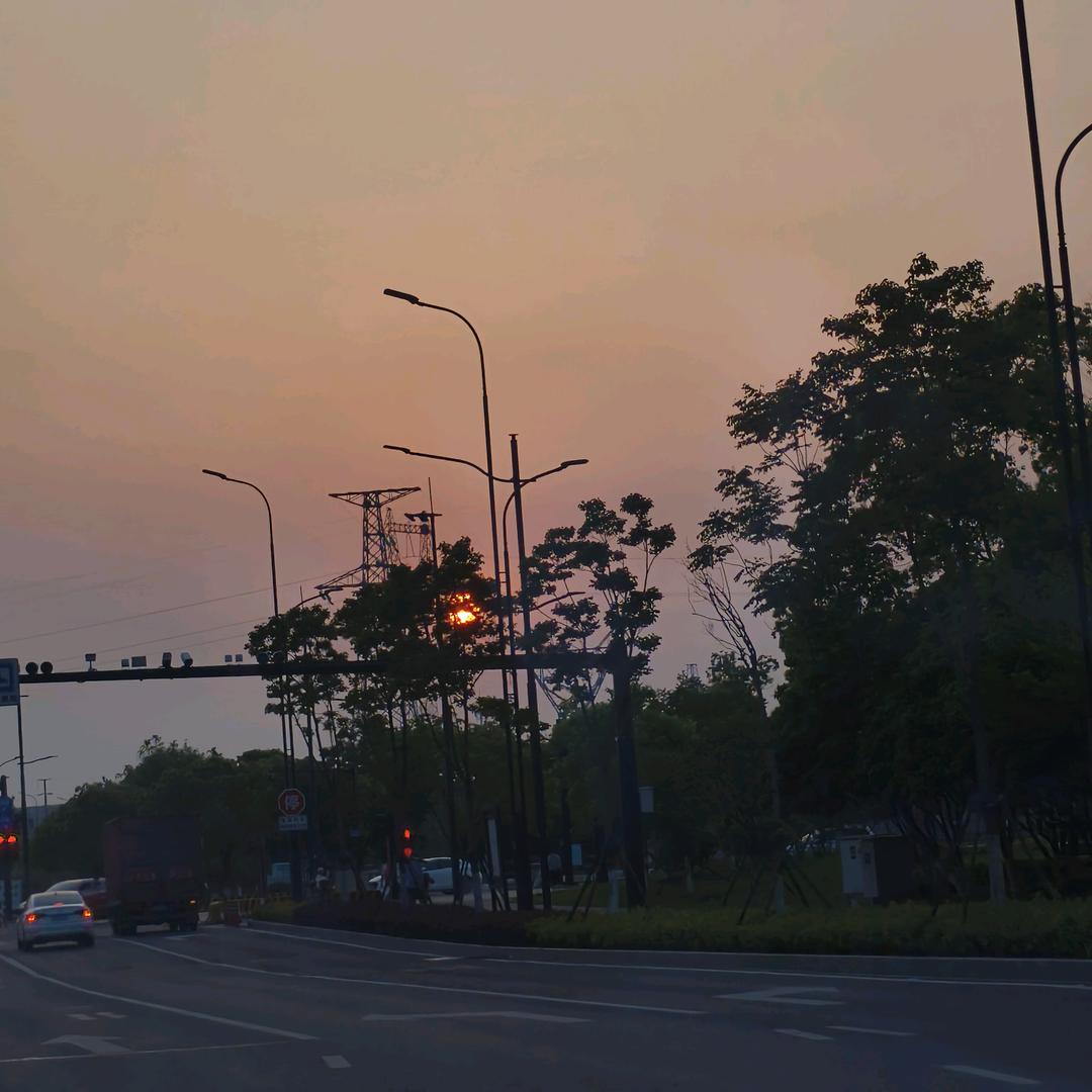 夕阳西下