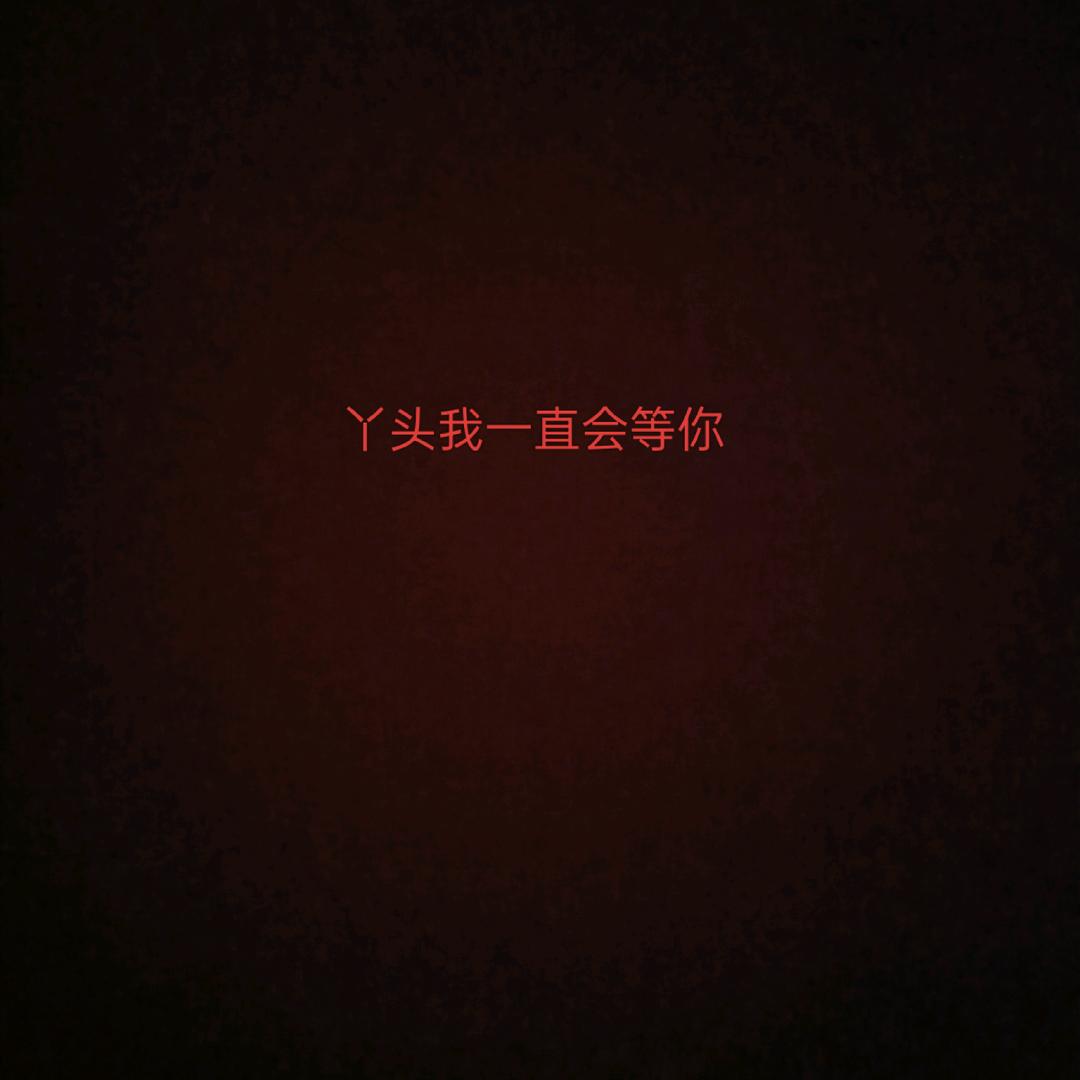 丫头，我会一直等你