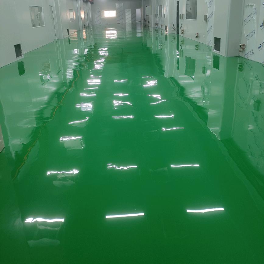 地坪漆施工队~小鹿